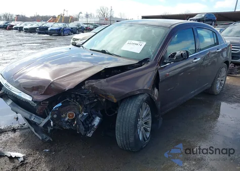 2013 Chrysler 200 Limited z USA, uszkodzony, nr VIN 1C3CCBCG7DN516507